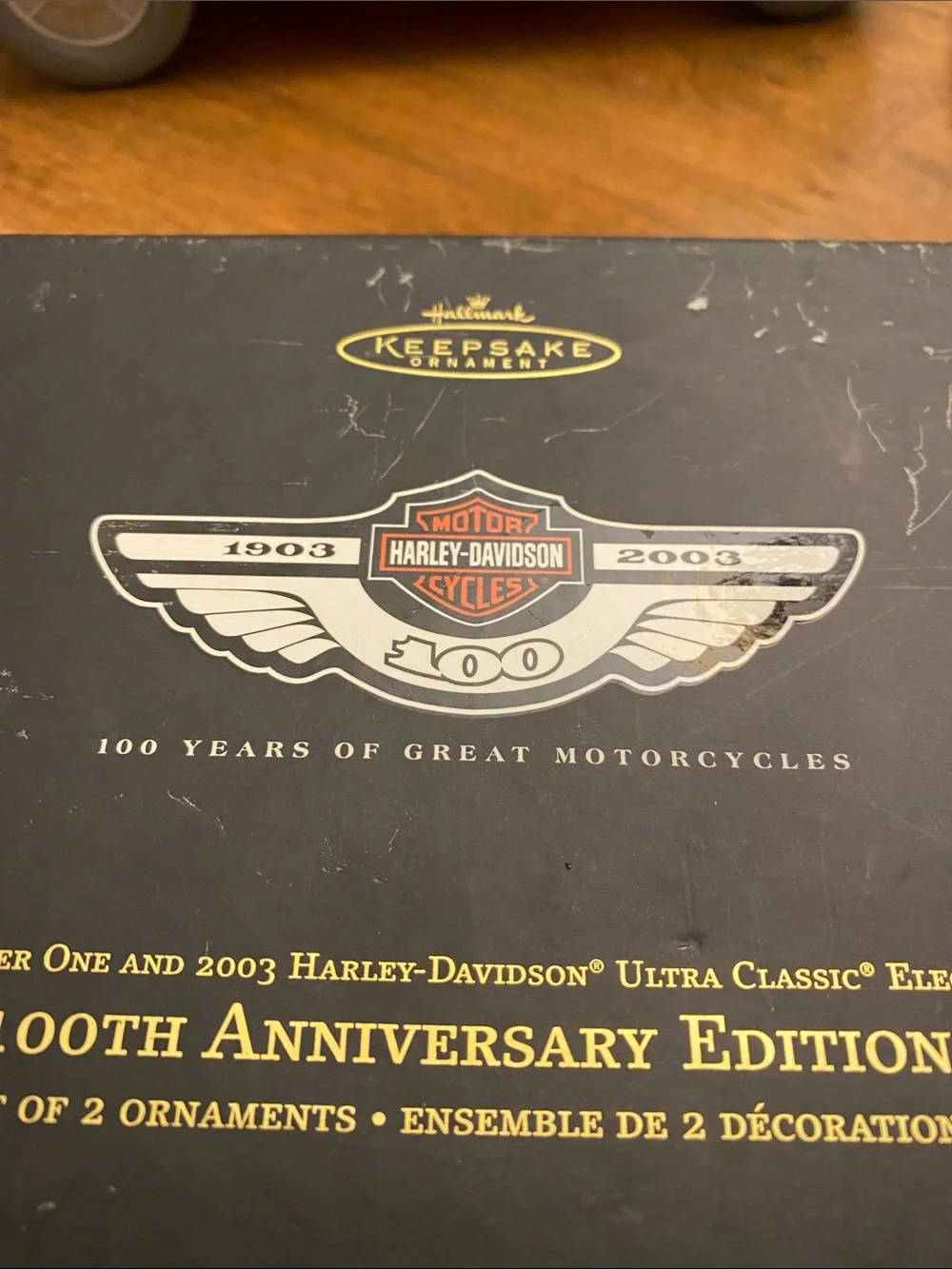 NIB Hallmark Keepsake Ornament-Harley Davidson’s